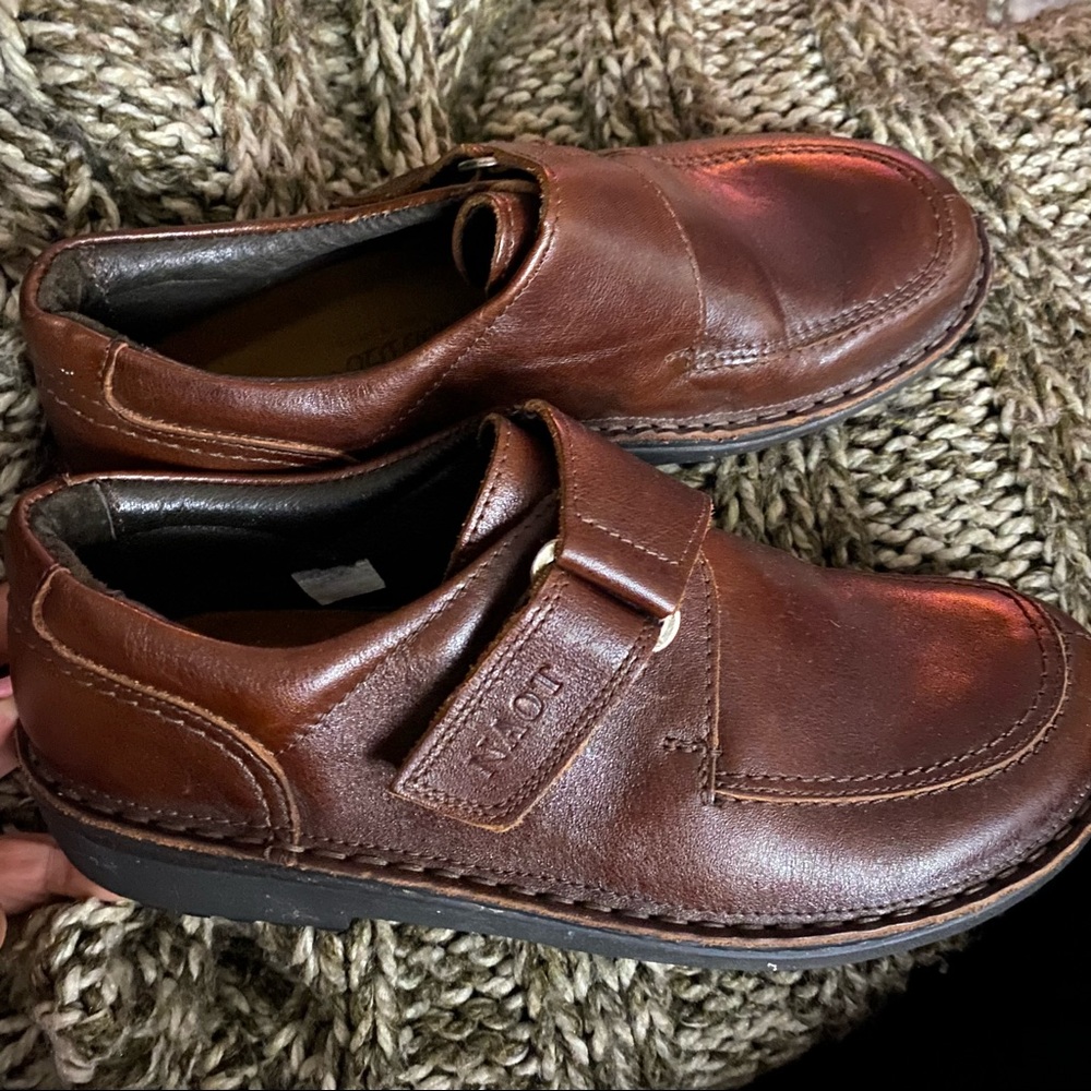 NAOT leather shoes